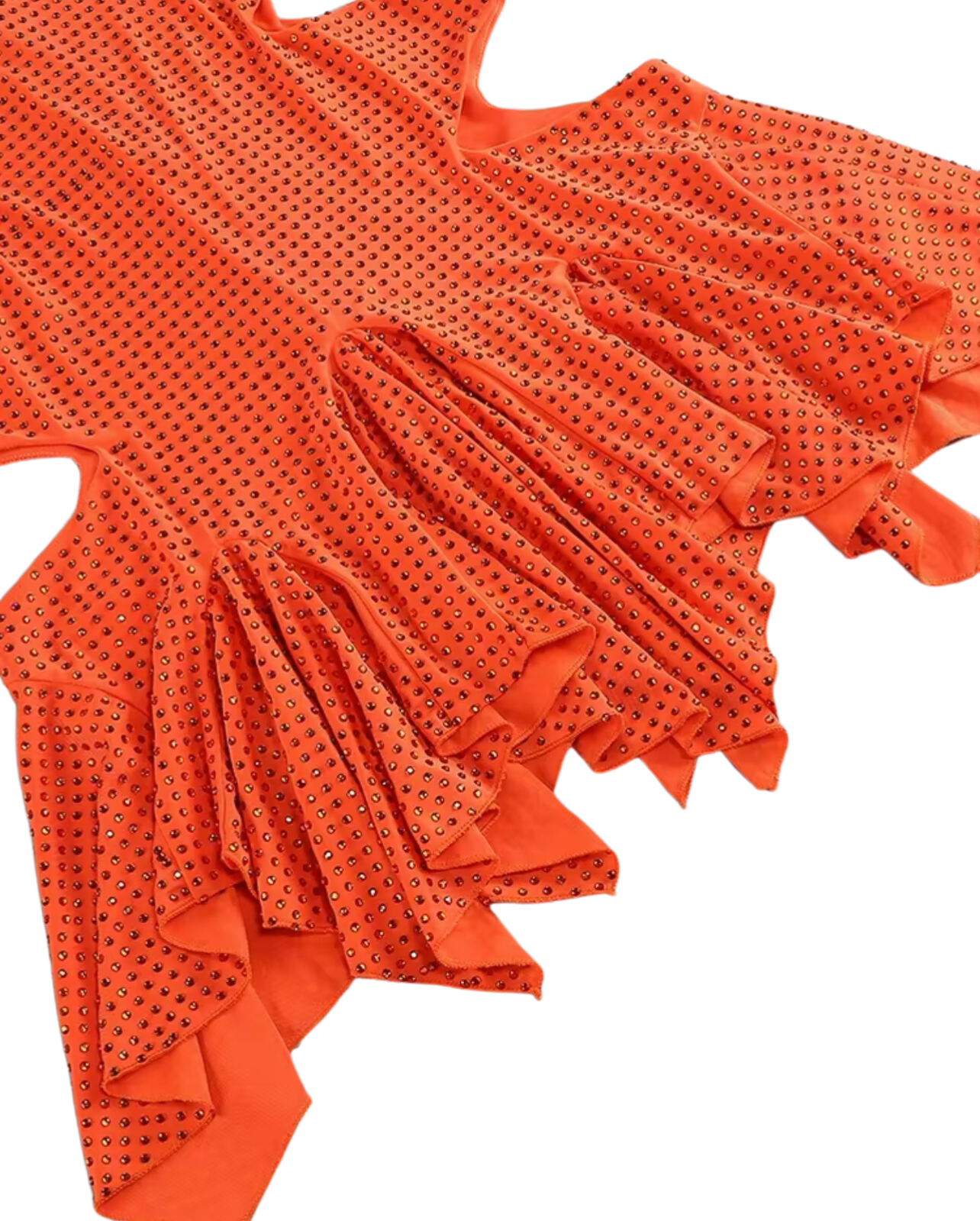 Cartagena Embellished Mini Dress - Orange