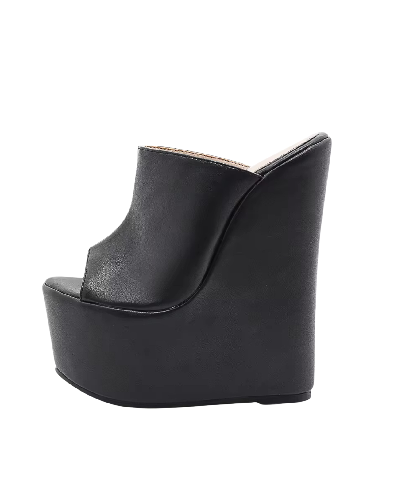 Fate Platform Heels - Black