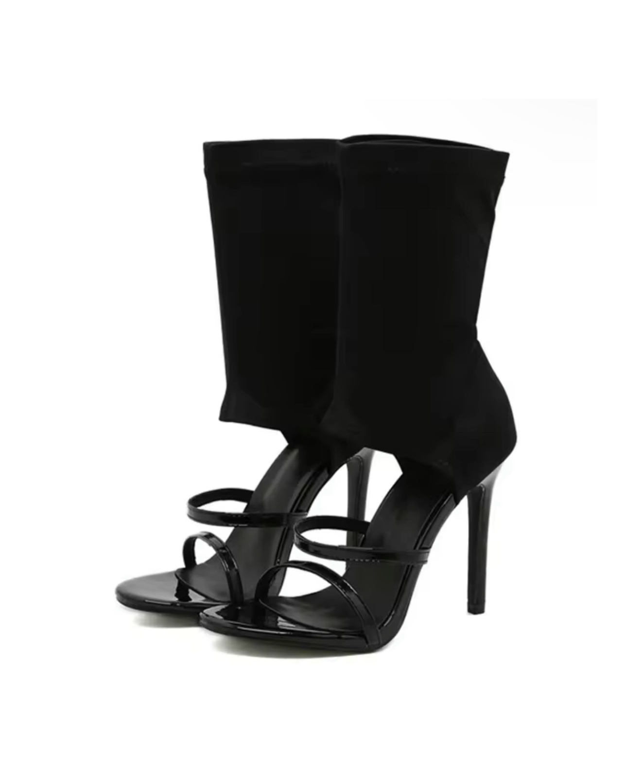 Gazelle Stiletto Heel - White