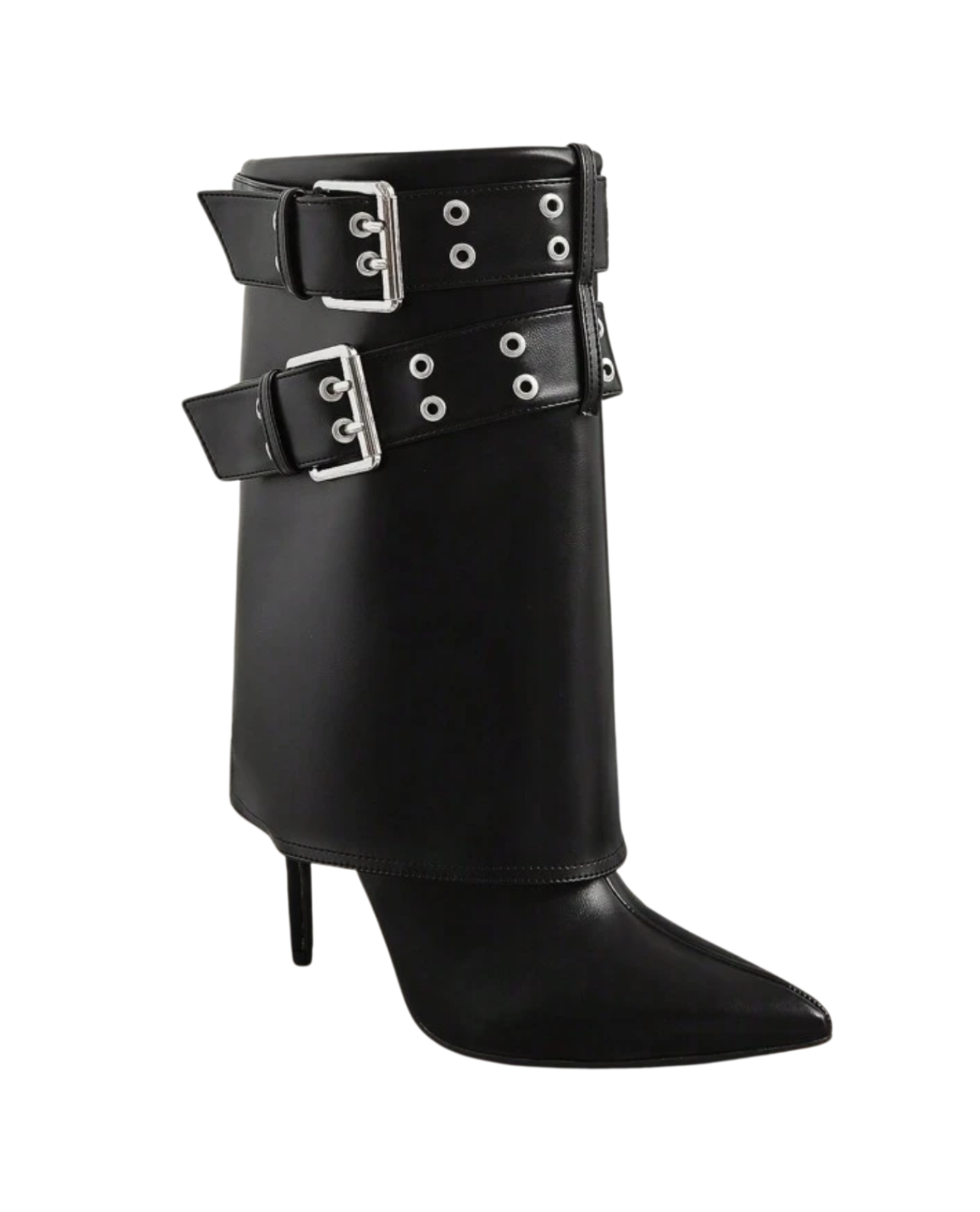 Leader Vegan Leather Boots - Beige