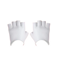 Magic Genuine Leather Gloves - White