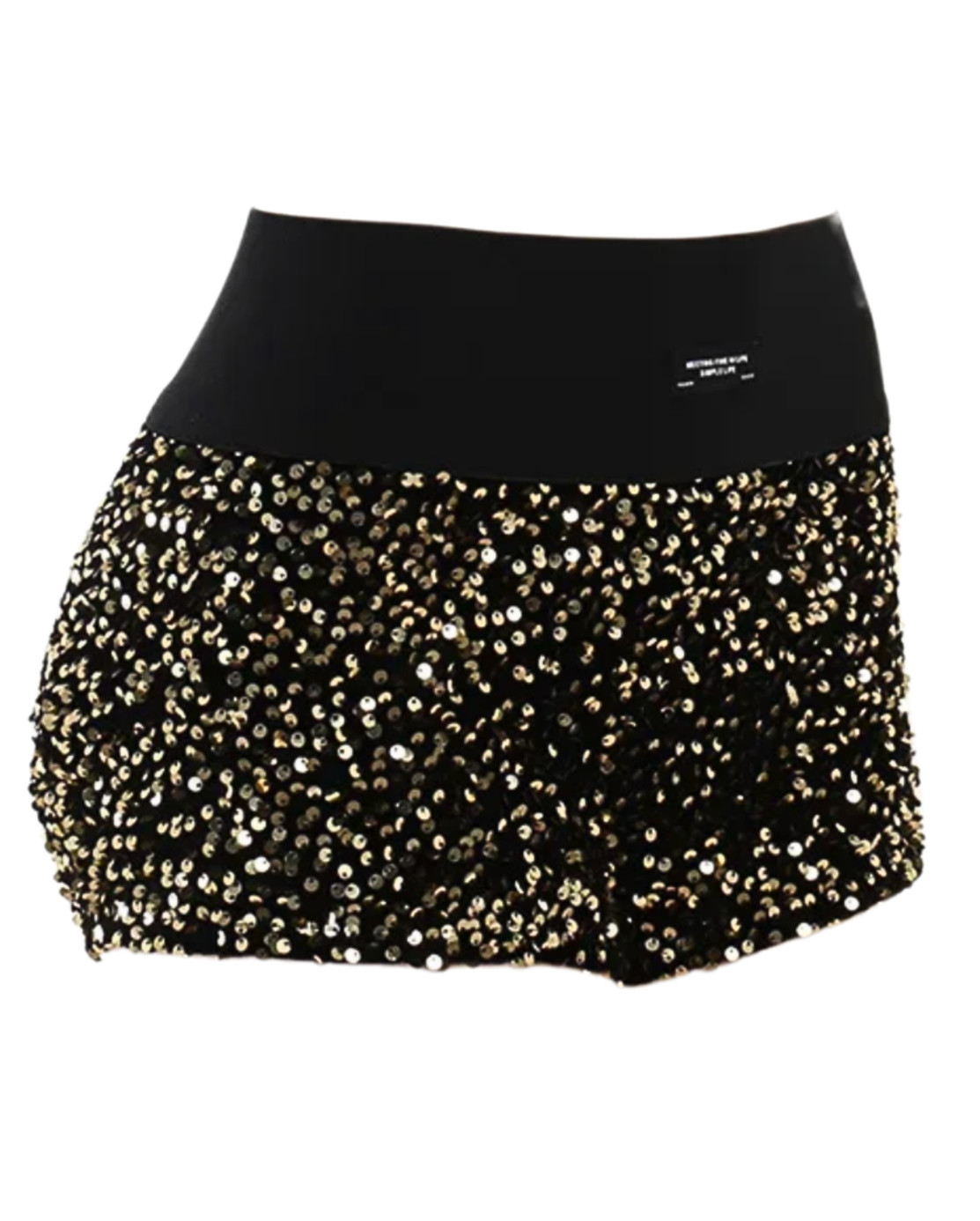 Glitters That Gold Shorts - Black