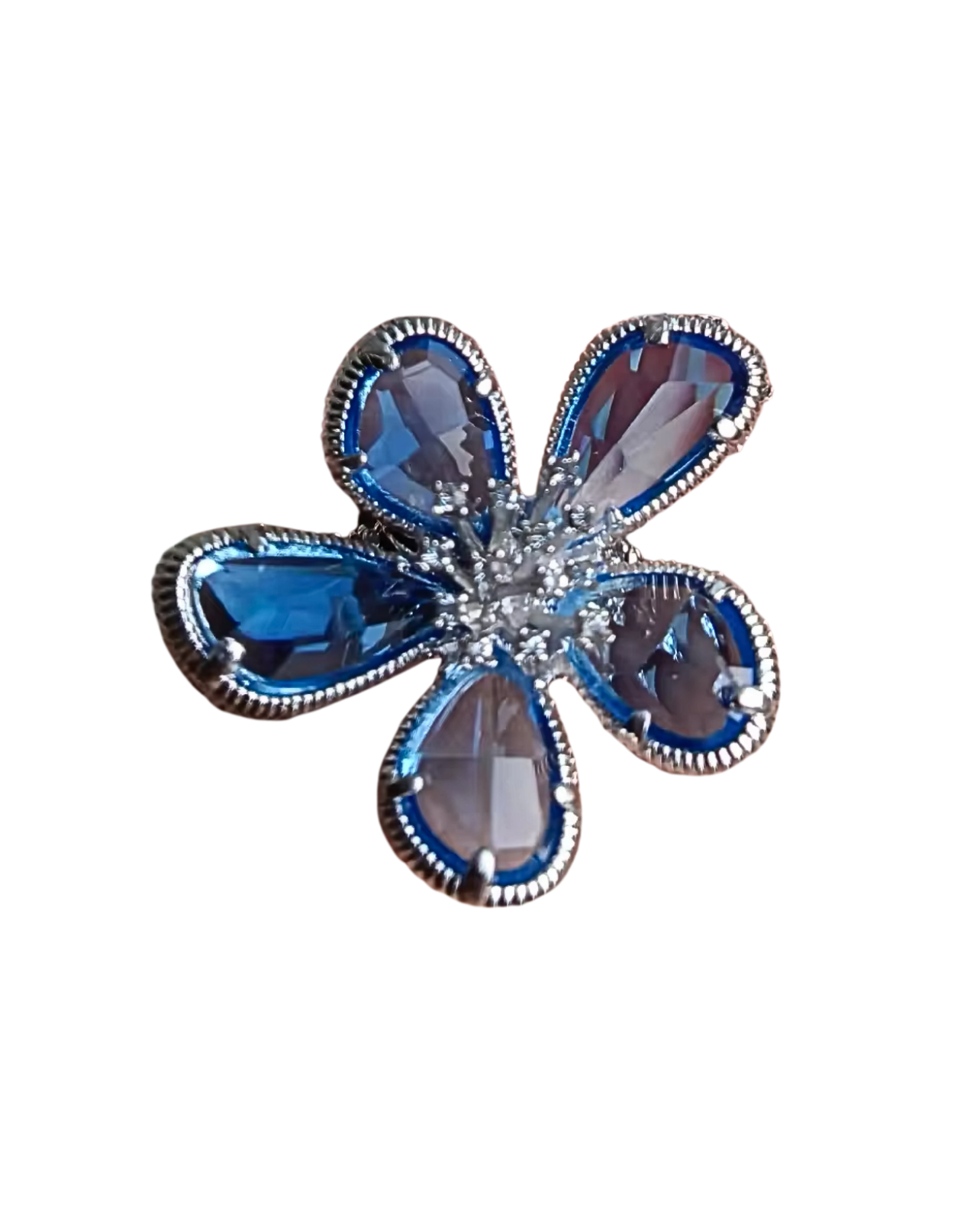 Jubilee Exaggerated Ring - Blue