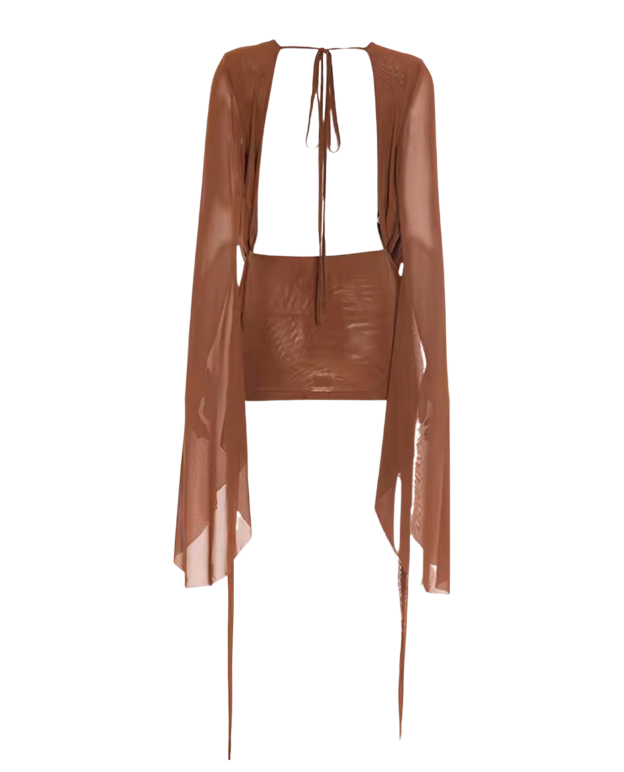 Consequences Mini Dress - Brown