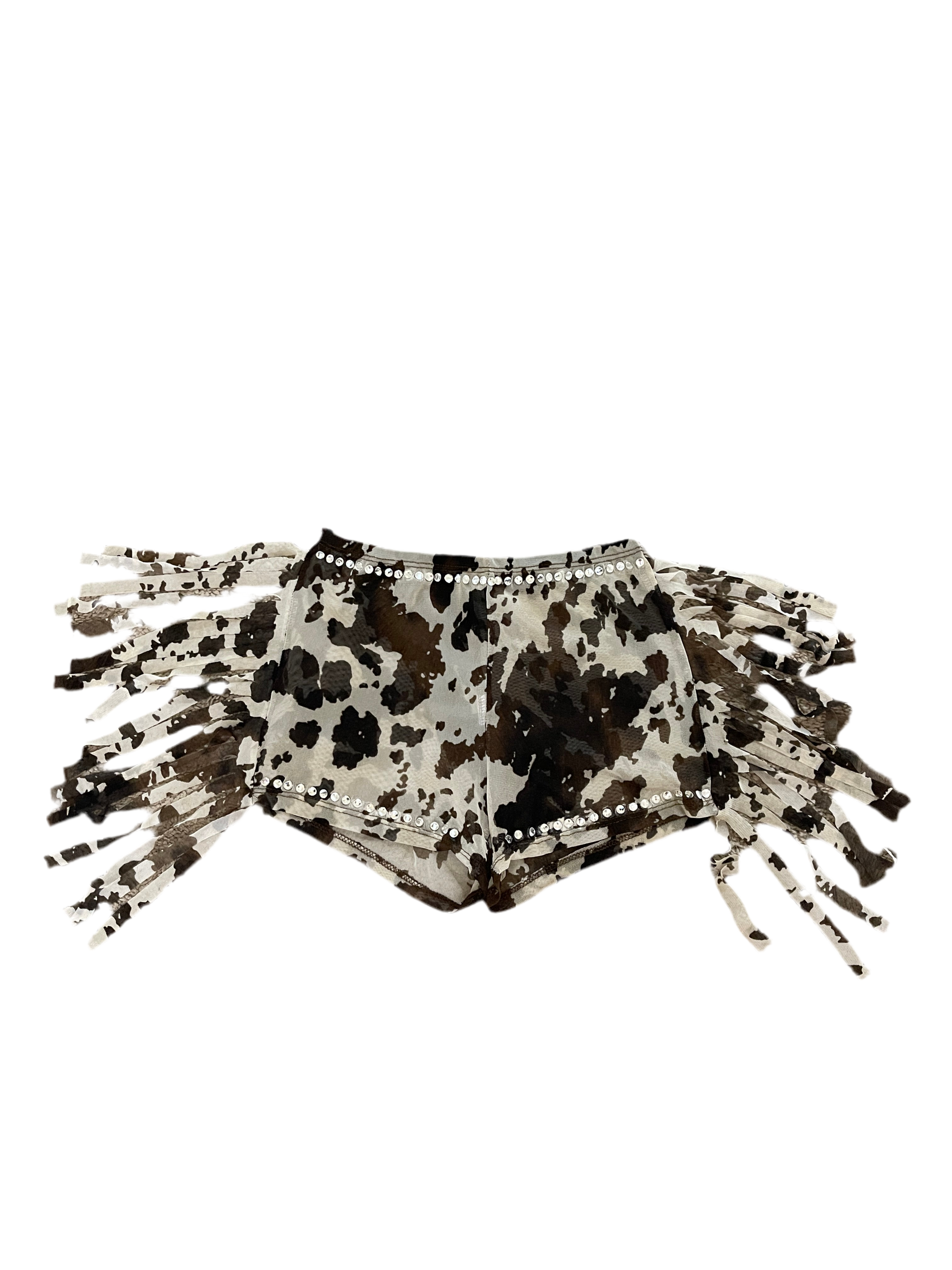 Moo’d Up Micro Mini Shorts - Cream