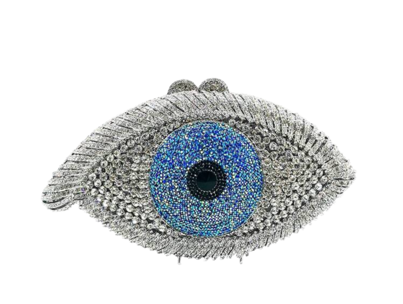 Caught My Eye Clutch - Black