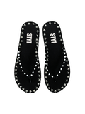 Starstruck Studded Flip Flops - Black