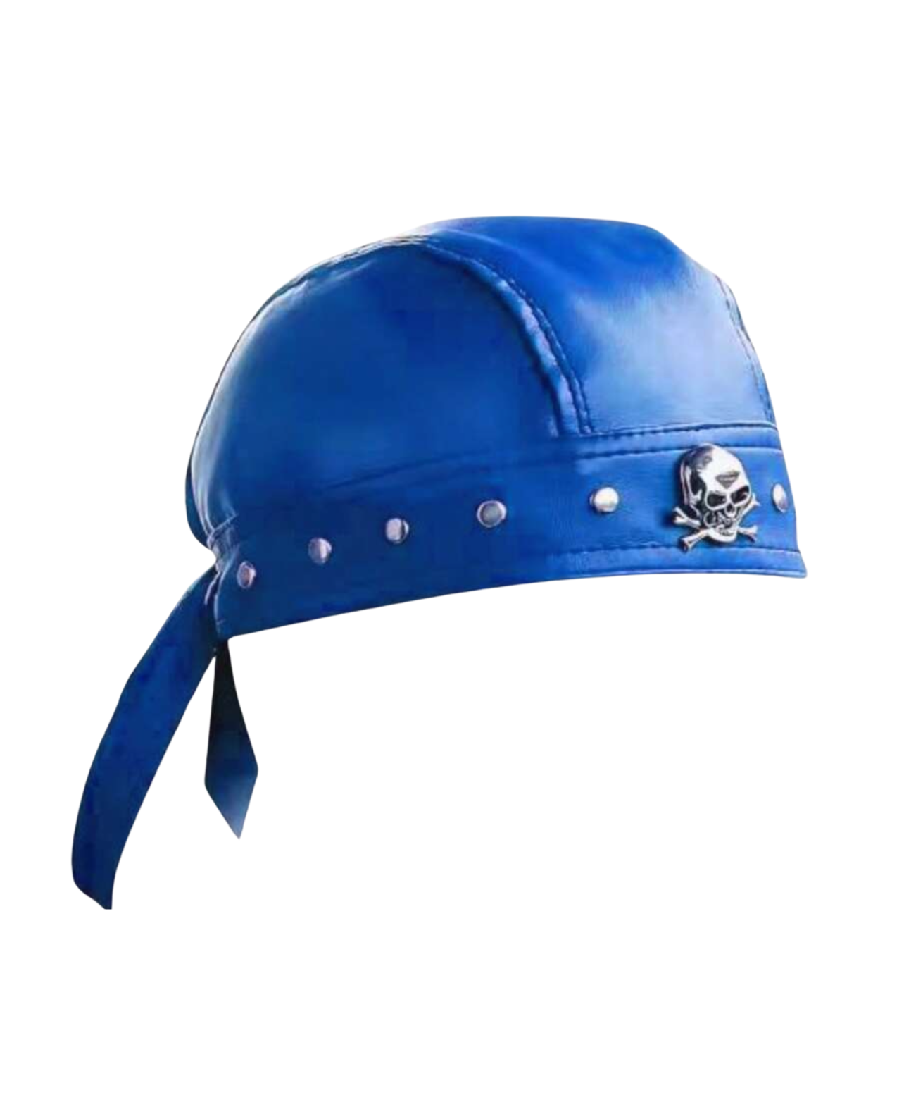 Moto Madness Vegan Leather Cap - Red