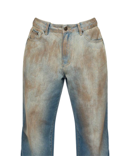 Got It Out The Mud Denim Jeans - Medium Blue