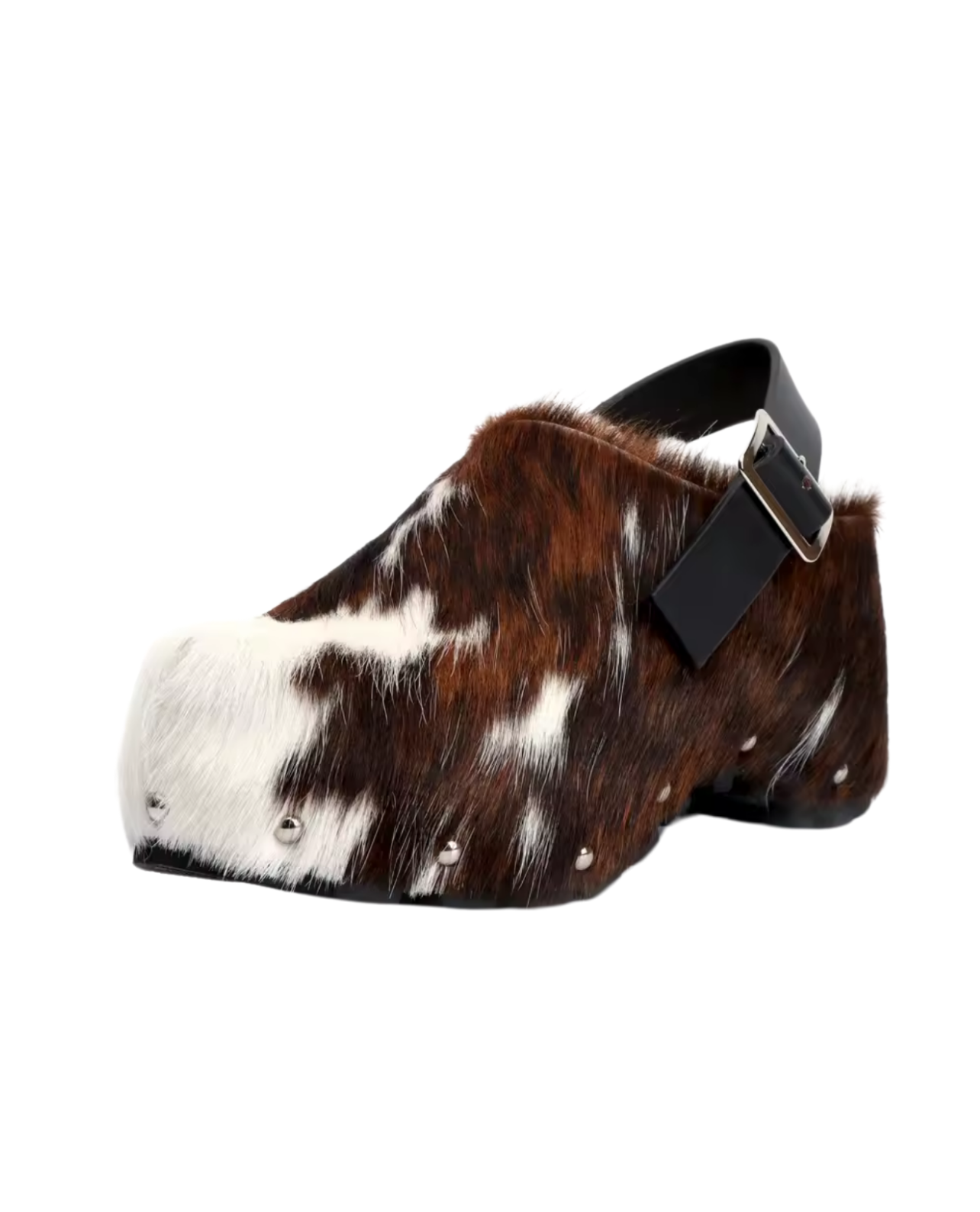 Hide And Seek Genuine Calf Clog - Brown