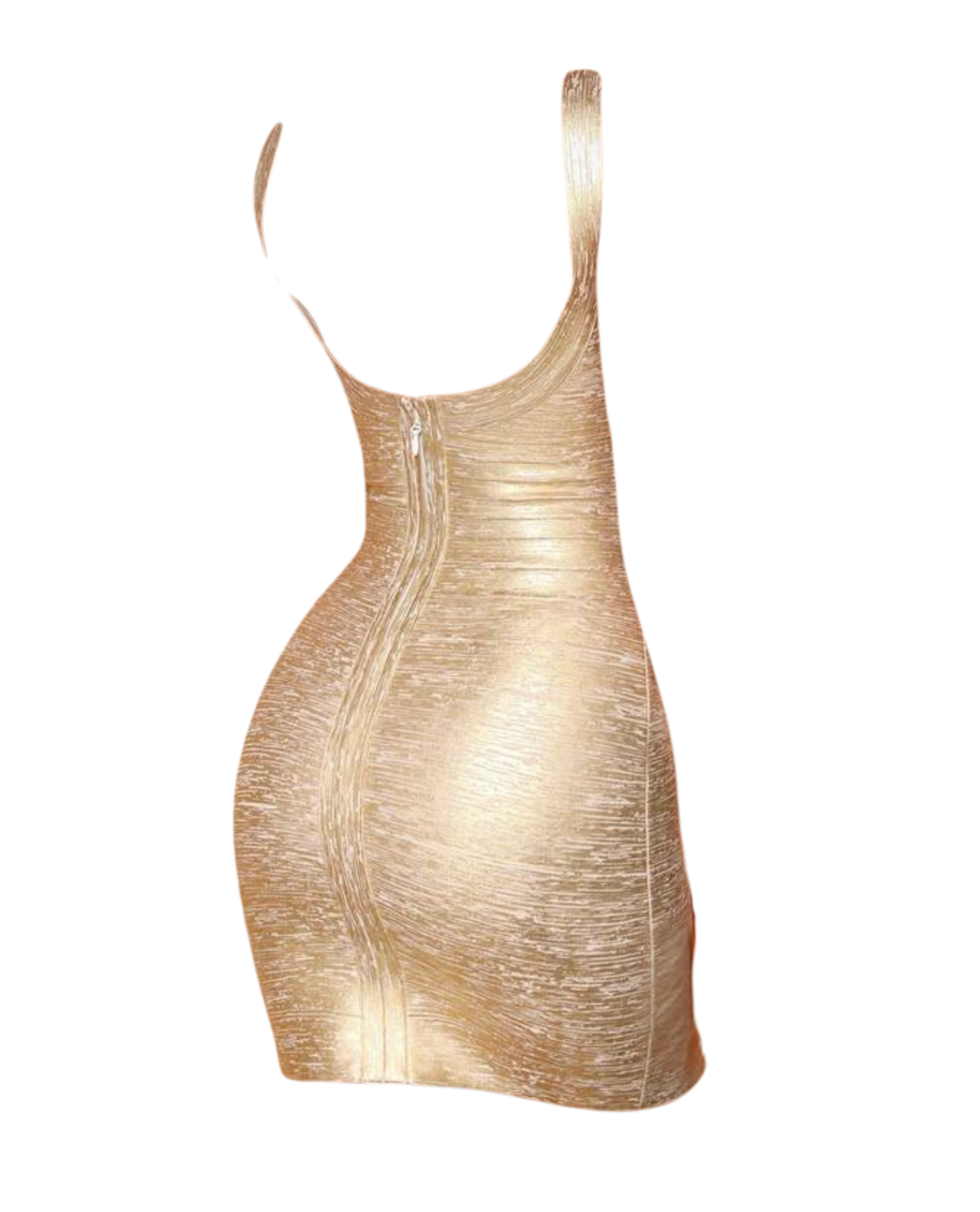 Yara Bandage Mini Dress - Gold