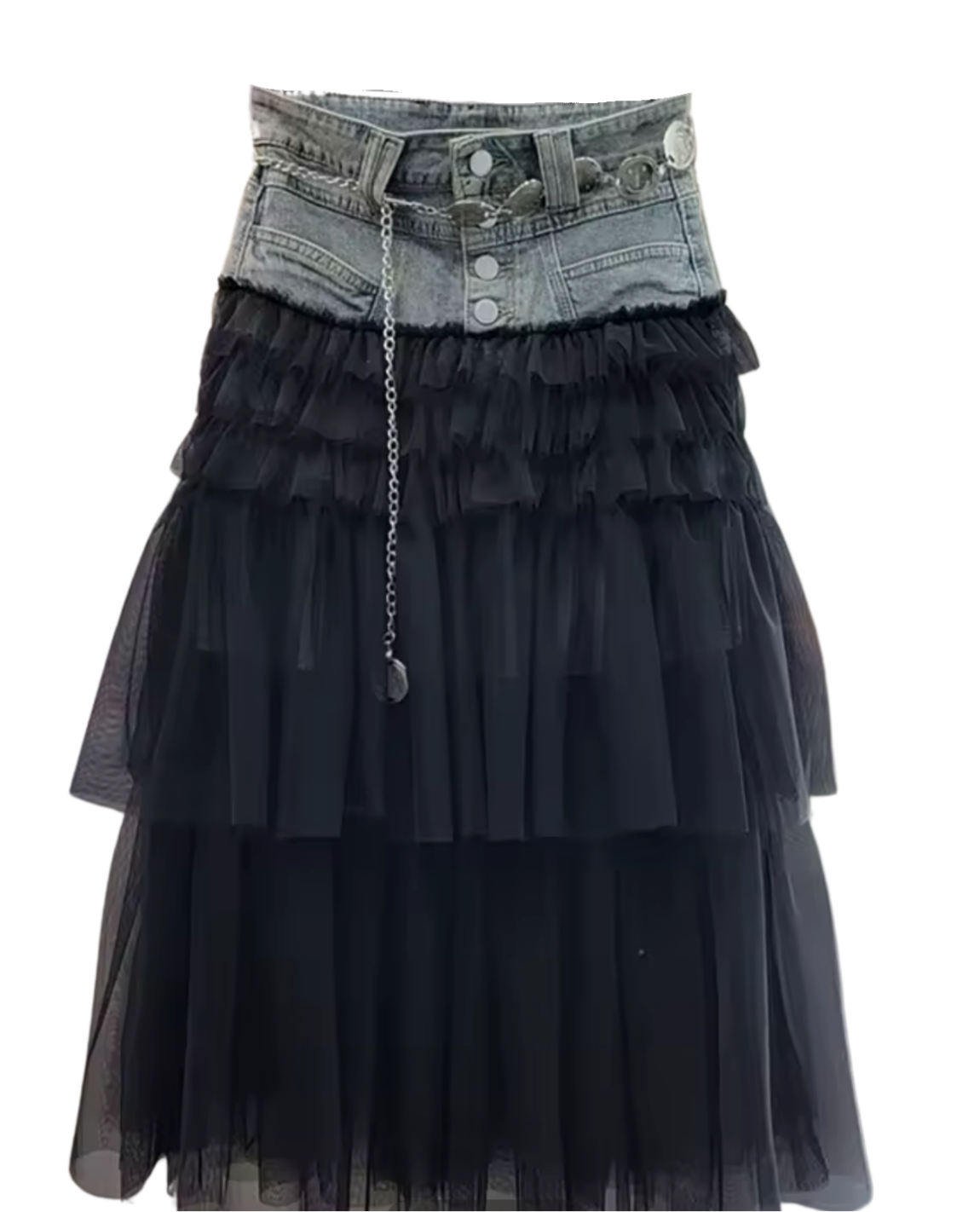 Daydreamer Tulle Maxi Skirt - White