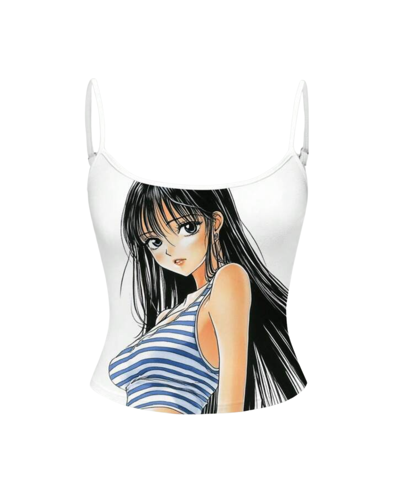 Tokyo Nights Tank Top - White