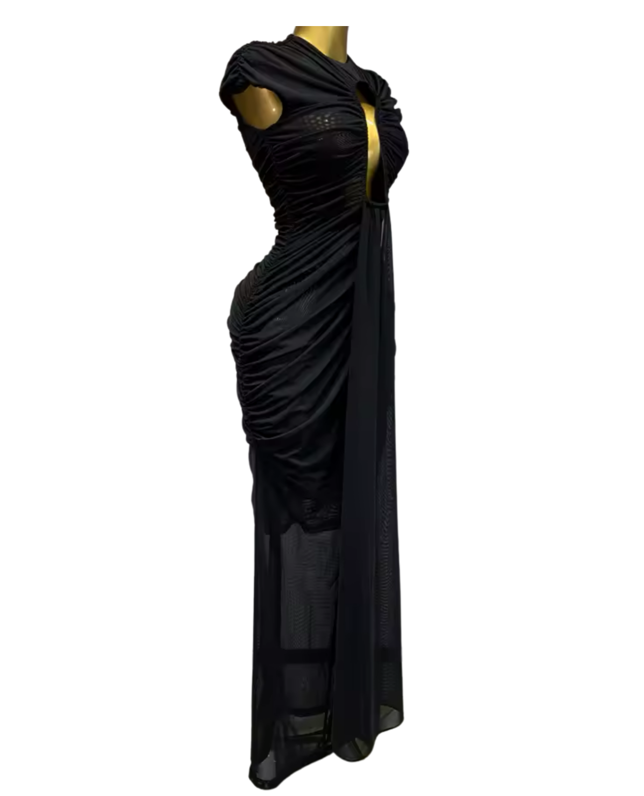 Key To My Heart Maxi Dress - Black