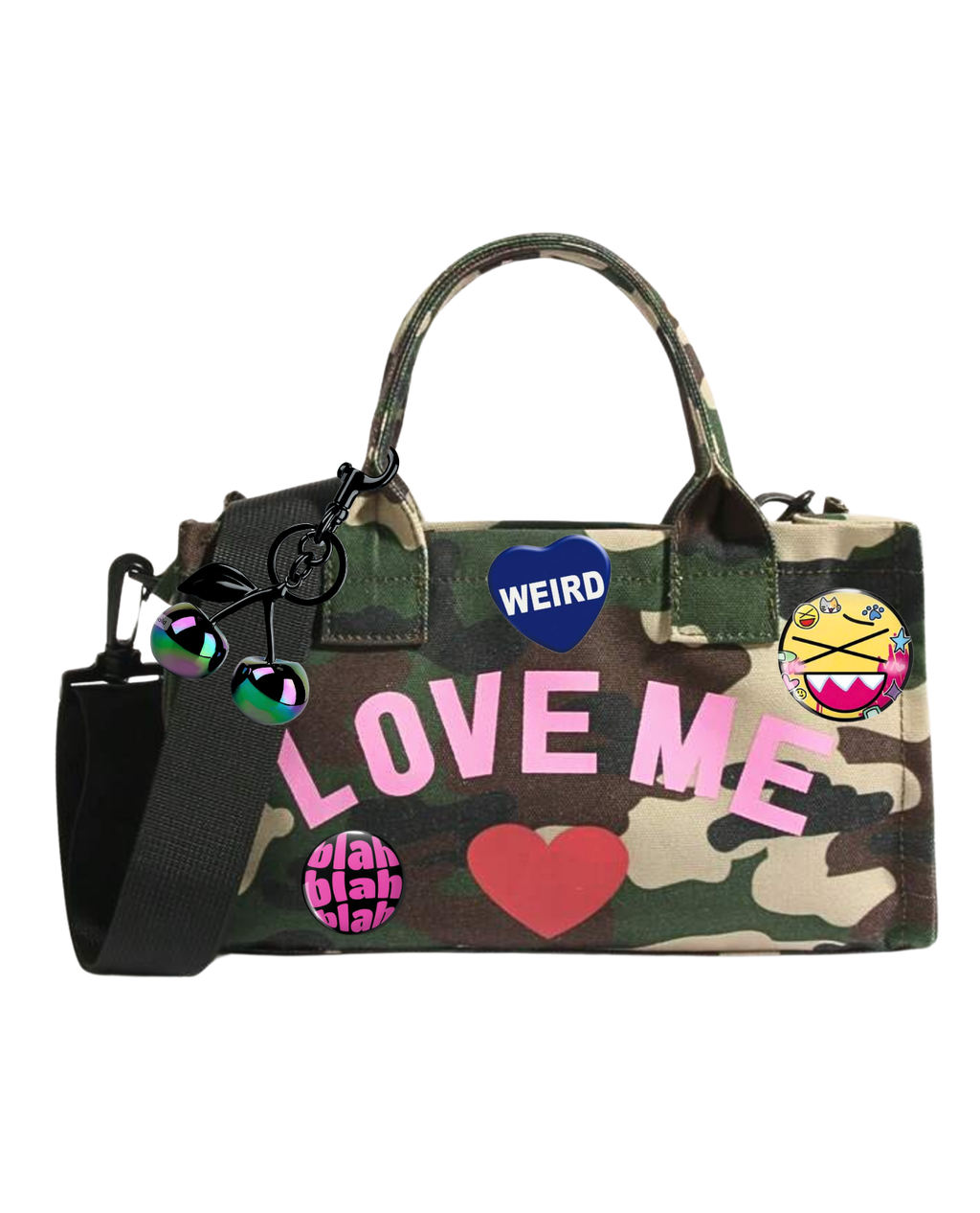 Camp Cutie Tote Handbag - Camouflage