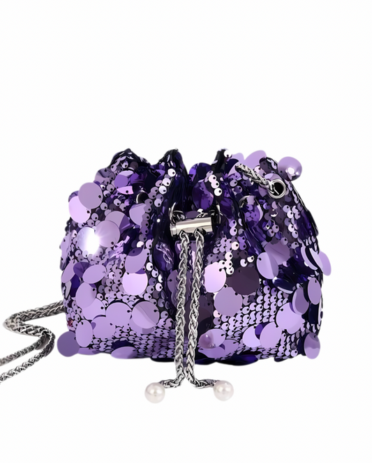 Luxe Mini Clutch - Purple