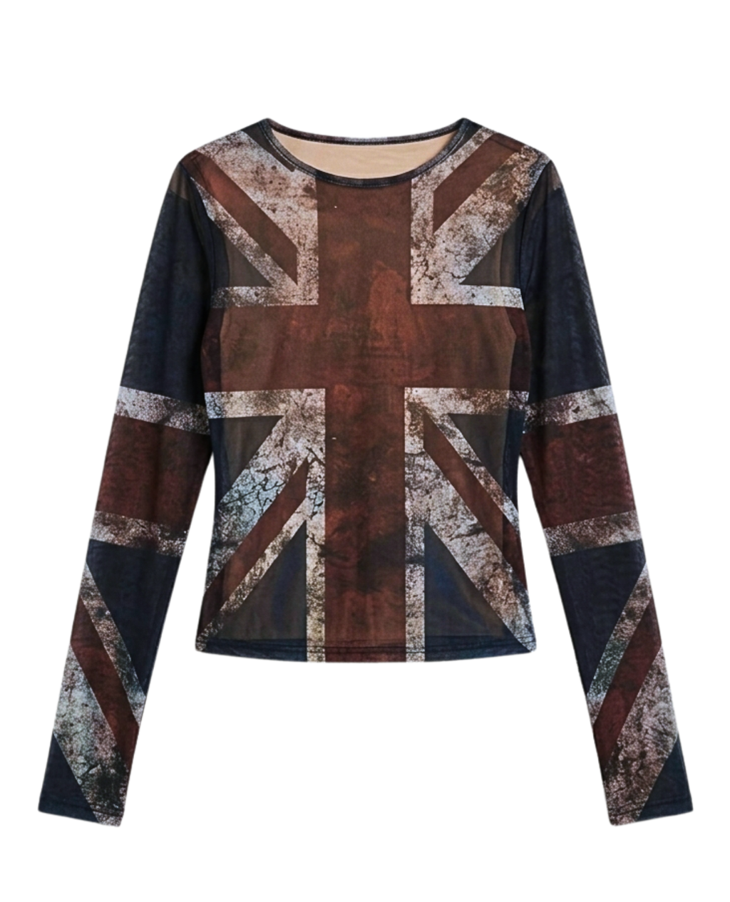 London Bound Mesh Top - Multi