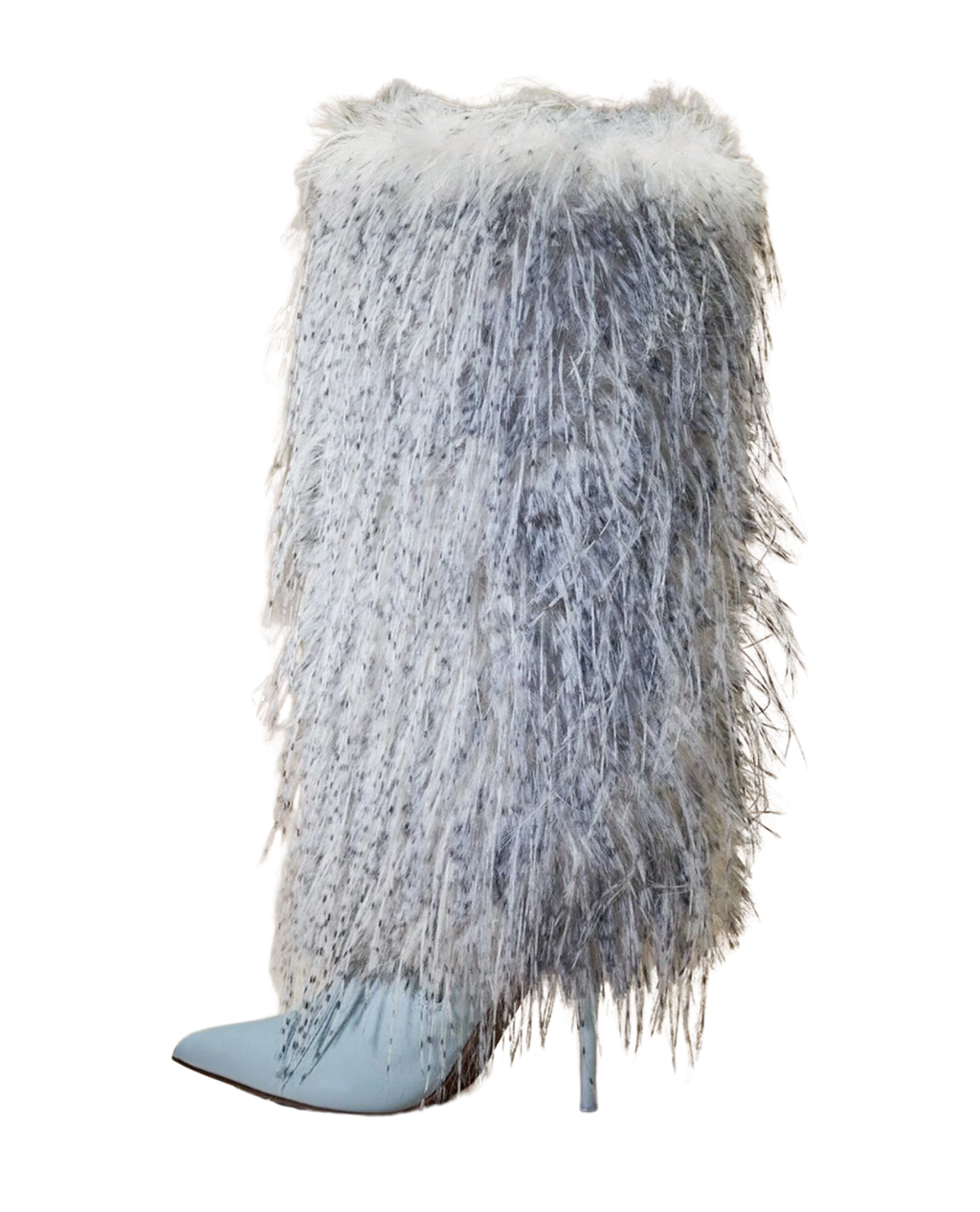 Envy Me Vegan Fur Boots - Black