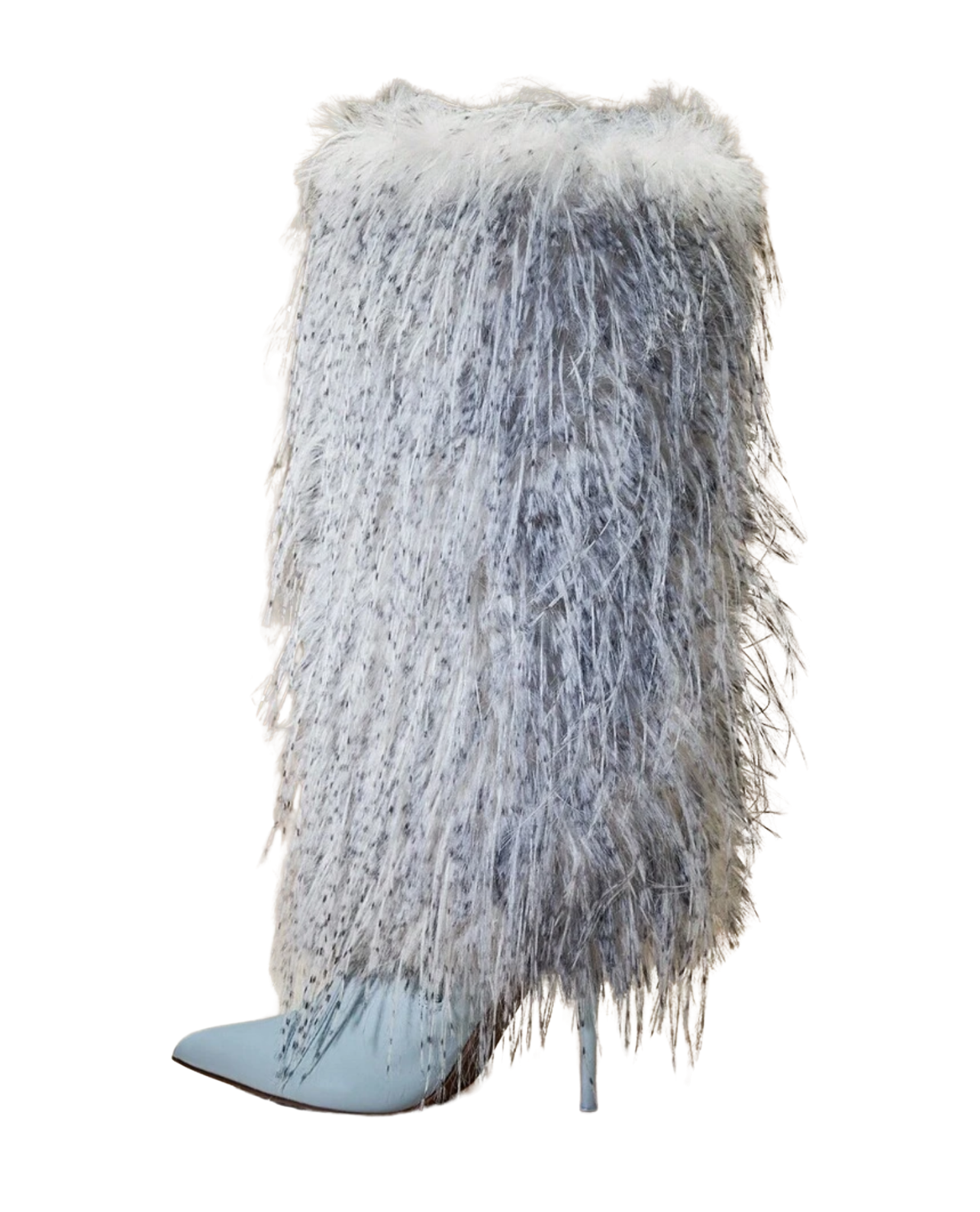 Envy Me Vegan Fur Boots - Black