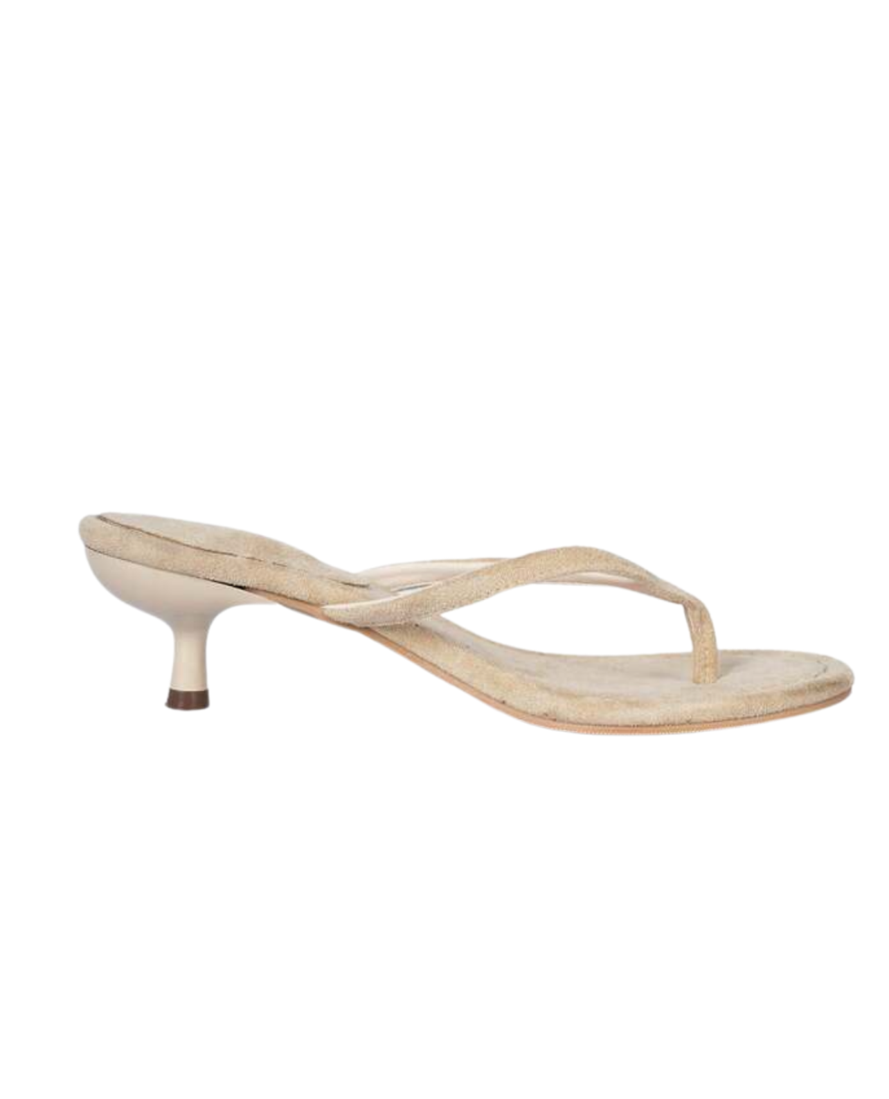 Sass For Days Kitten Heel - Beige