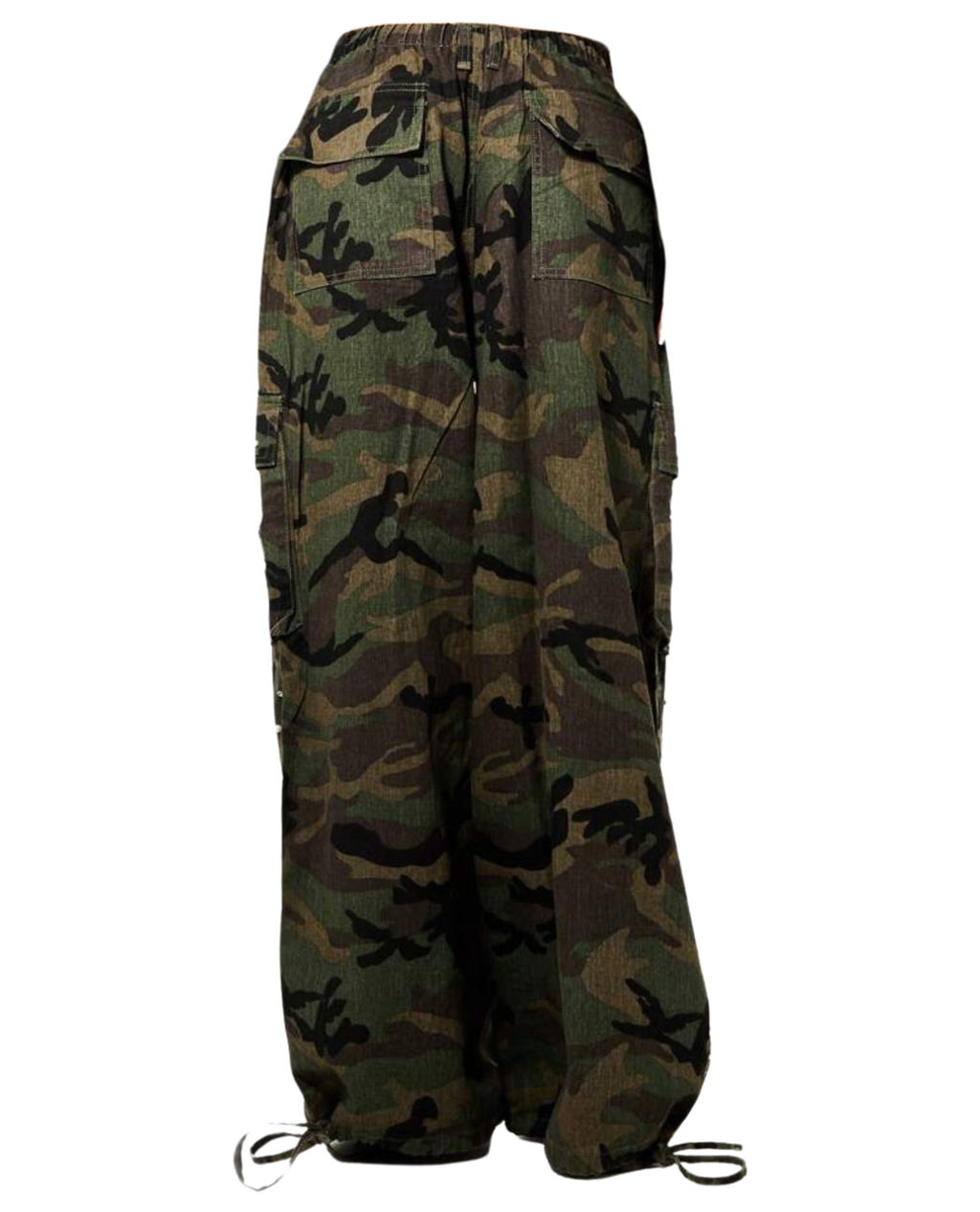 Combat Cutie Wide Leg Pants - Camouflage