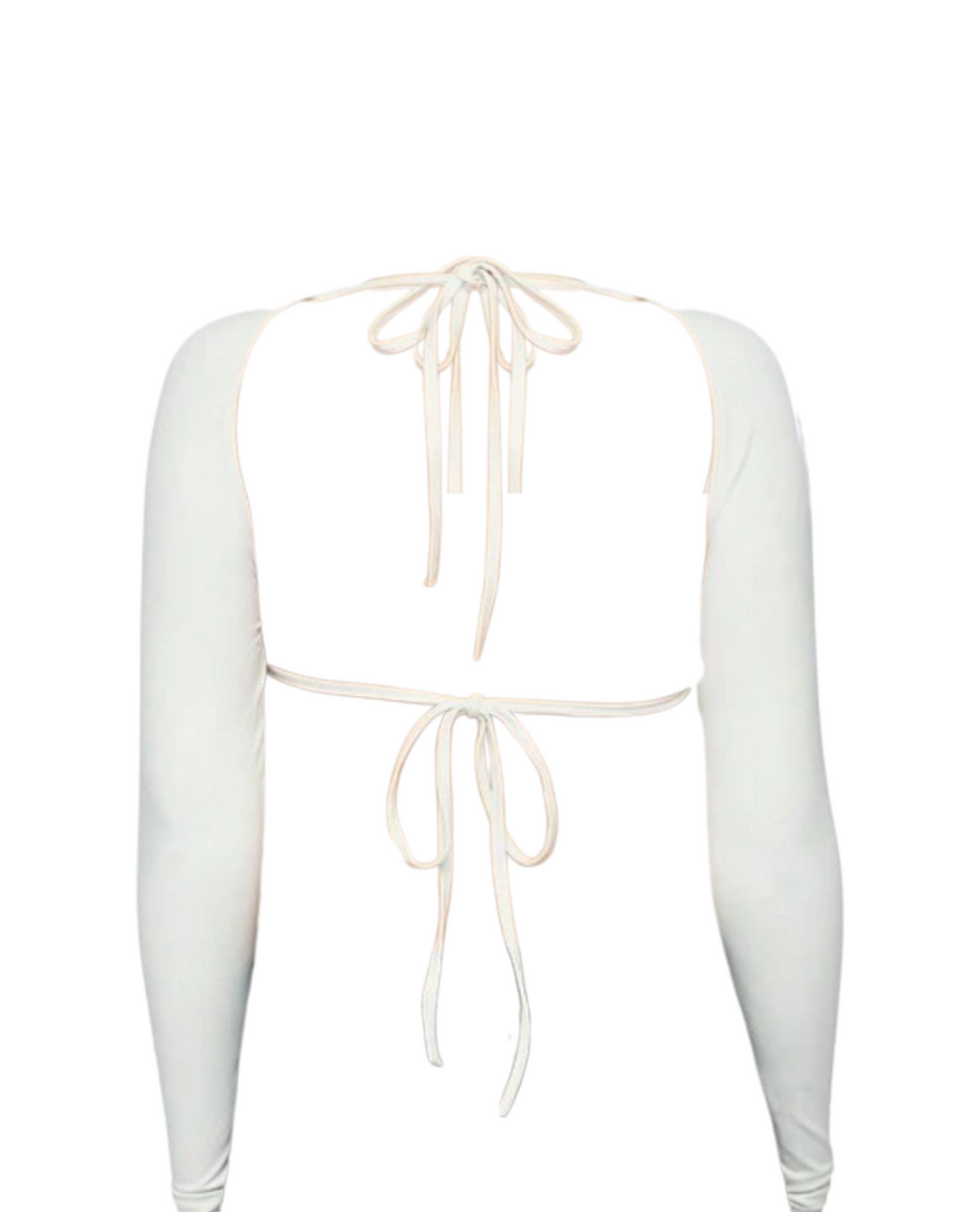 White Out Deep Plunge Top - White