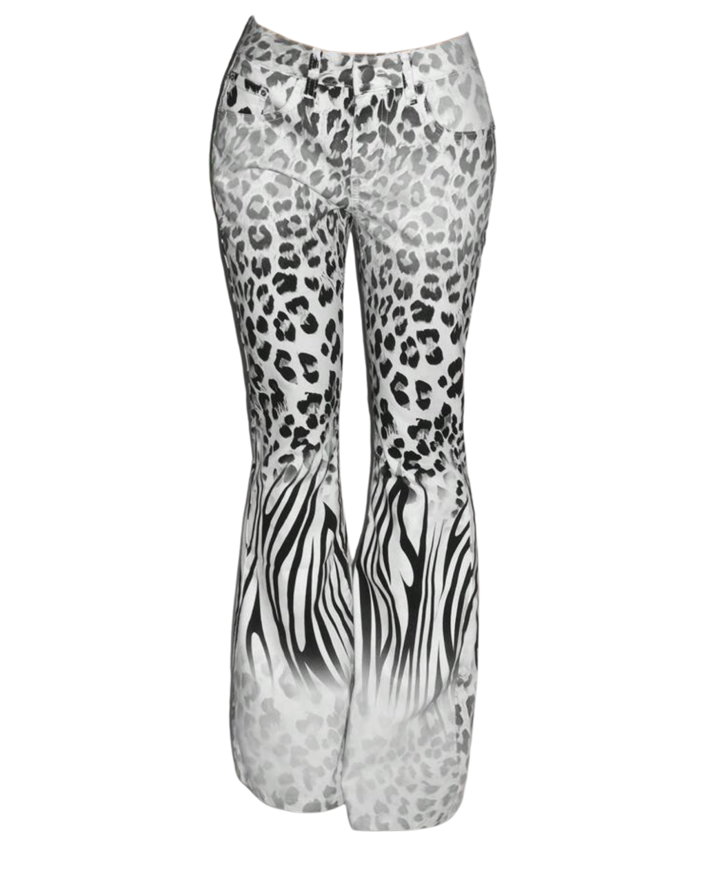 On The Prowl Denim Jeans - White