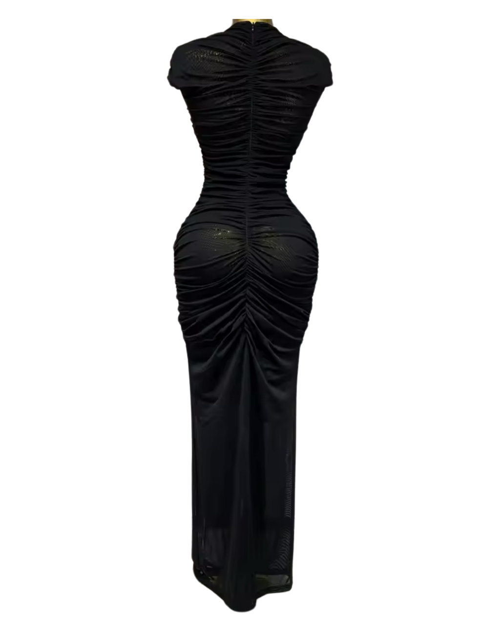 Key To My Heart Maxi Dress - Black