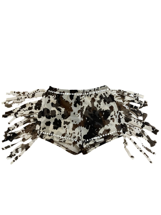 Moo’d Up Micro Mini Shorts - Cream