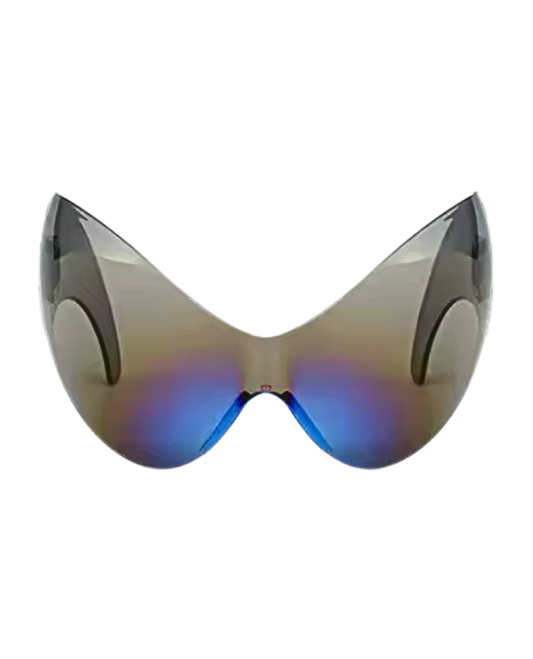 Otherworldly Oversized Sunglasses - Grey