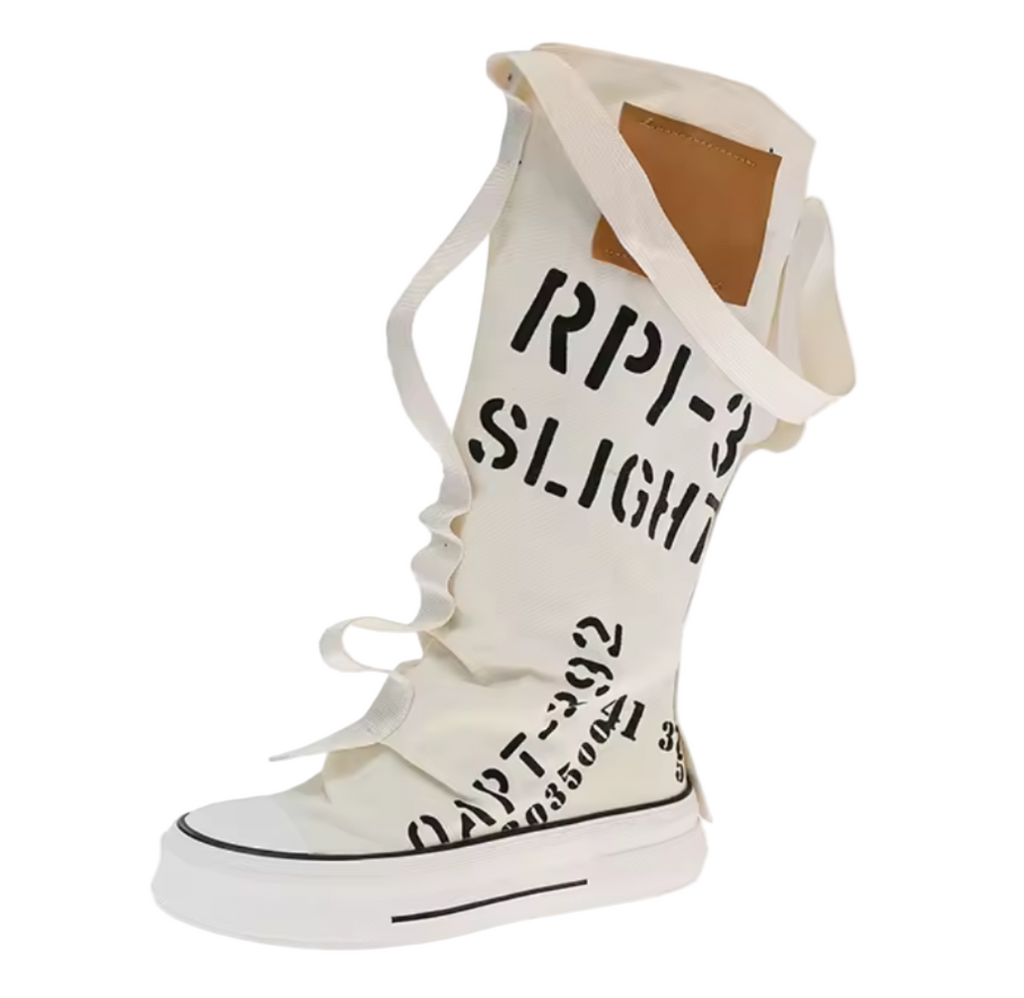 Rebel Sneaker Boots - Black