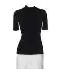Yin Yang Mini Dress - Black/White