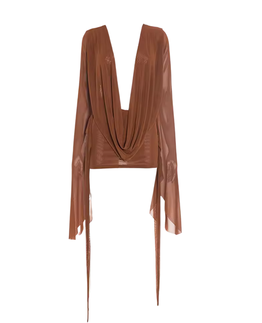 Consequences Mini Dress - Brown