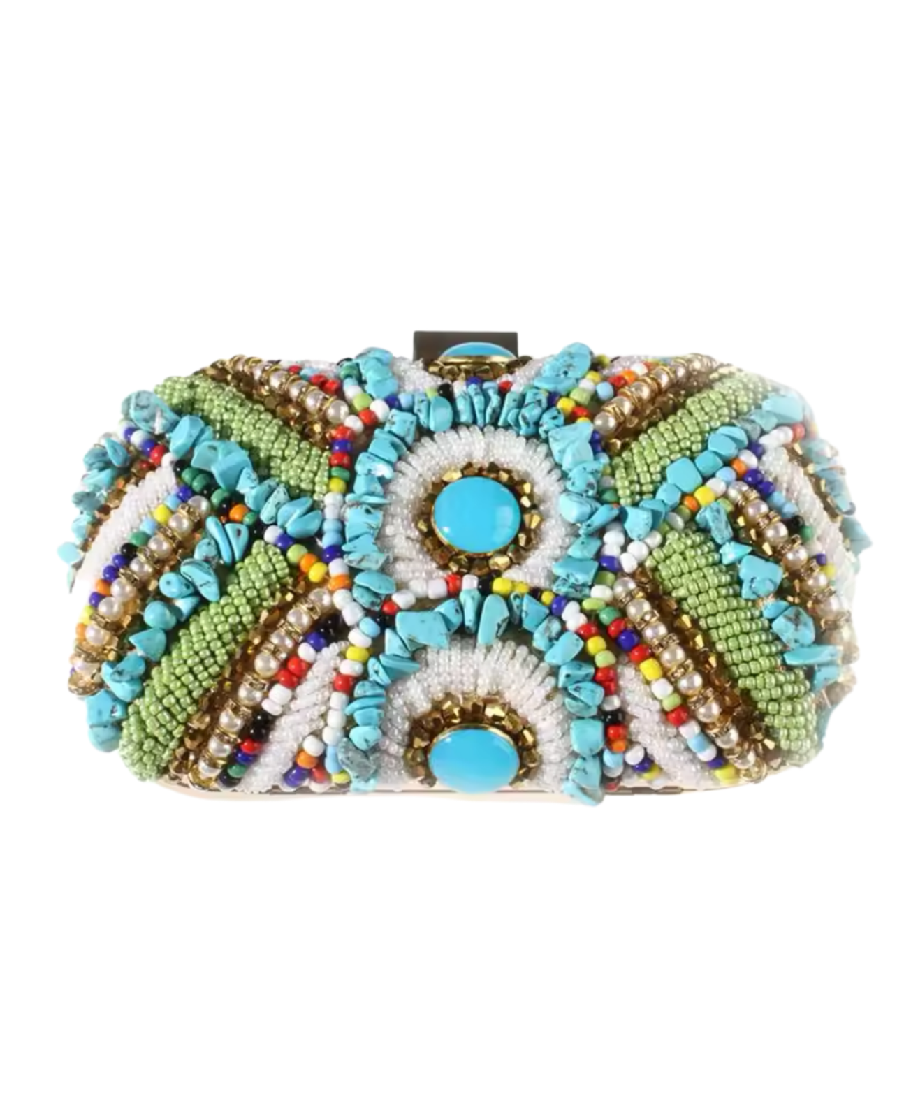 Treasure Beaded Clutch - Multi