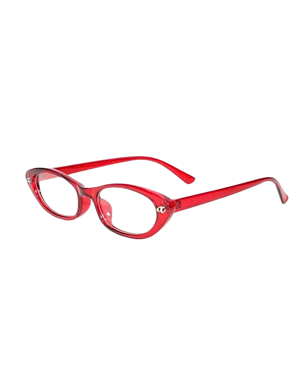 Teach Me Something Glasses - Red