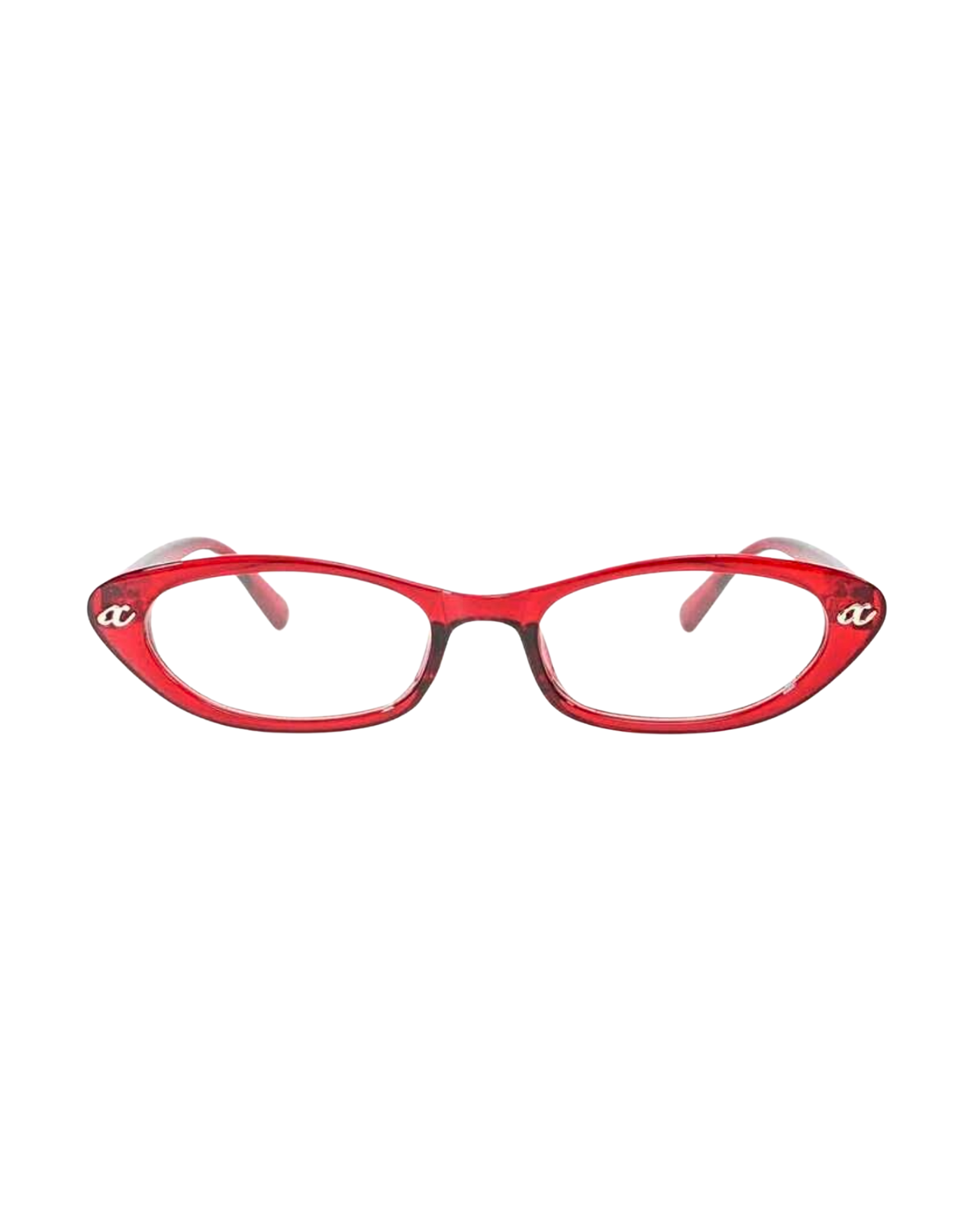Teach Me Something Glasses - Red