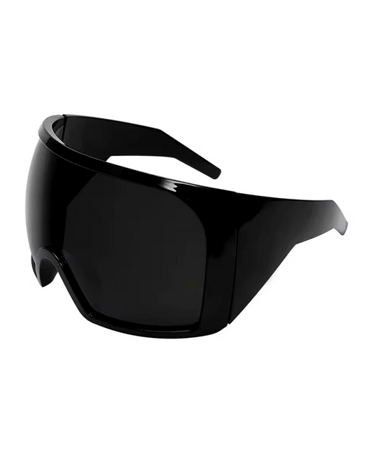 Night Owl Oversized Sunglasses - Black