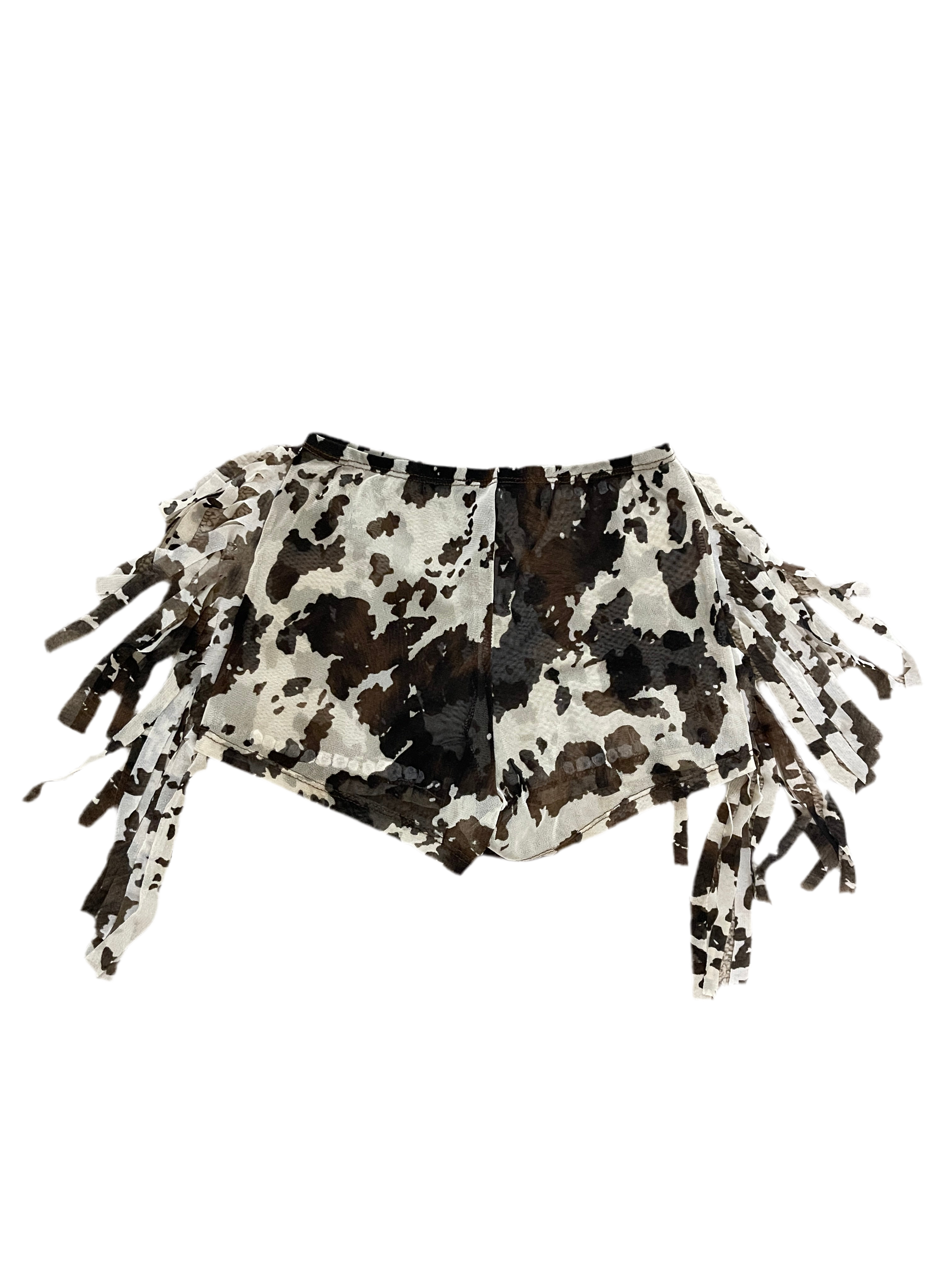 Moo’d Up Micro Mini Shorts - Cream