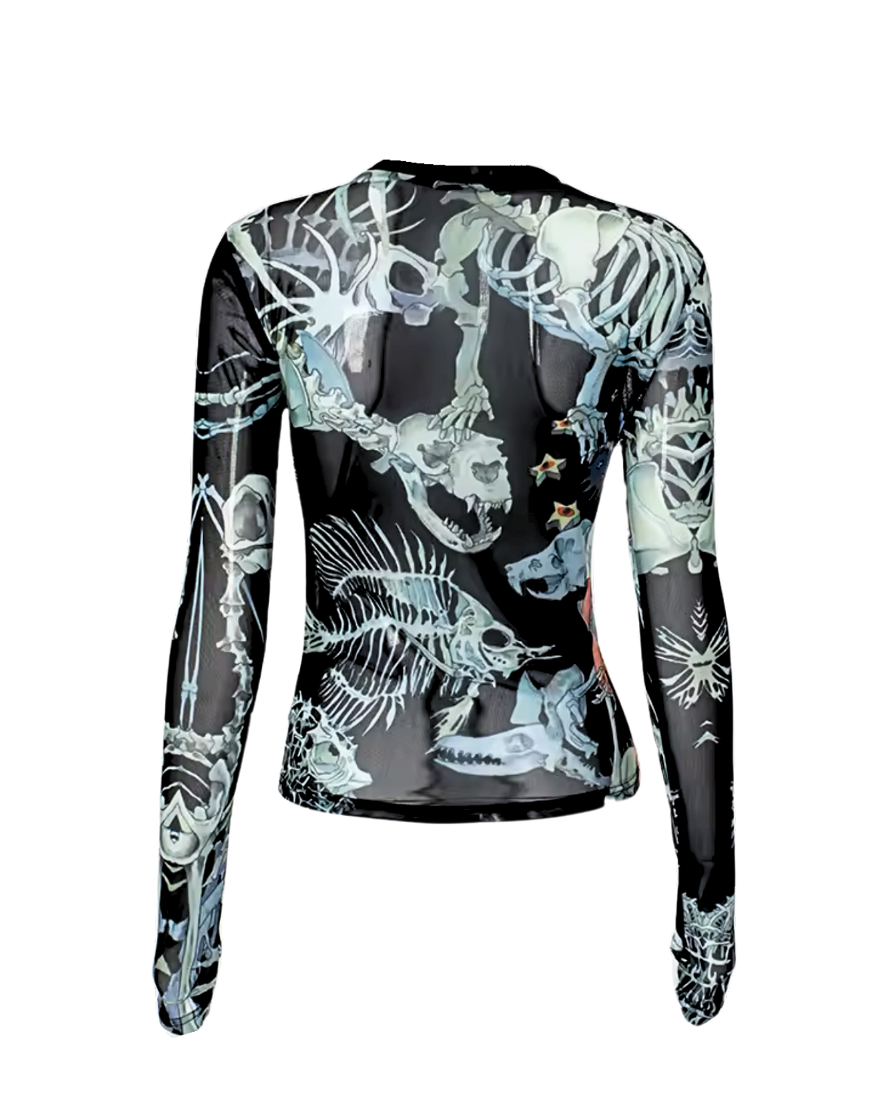 Another Realm Mesh Top - Black