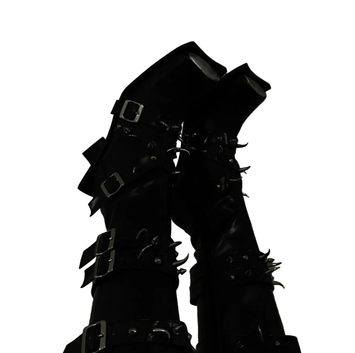 Delilah Embellished Boots - Black