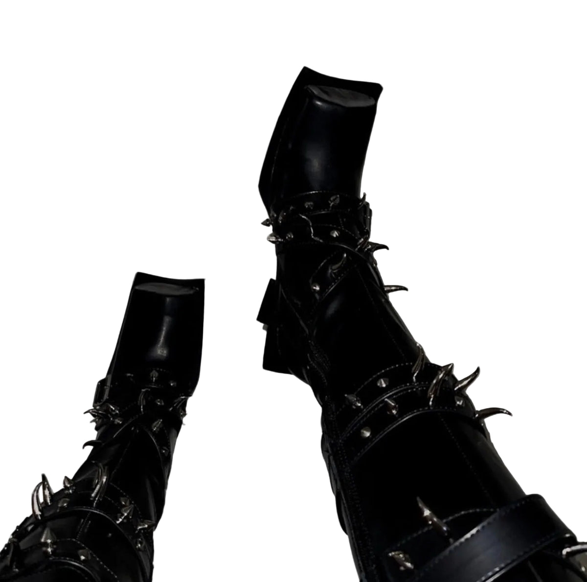 Delilah Embellished Boots - Black