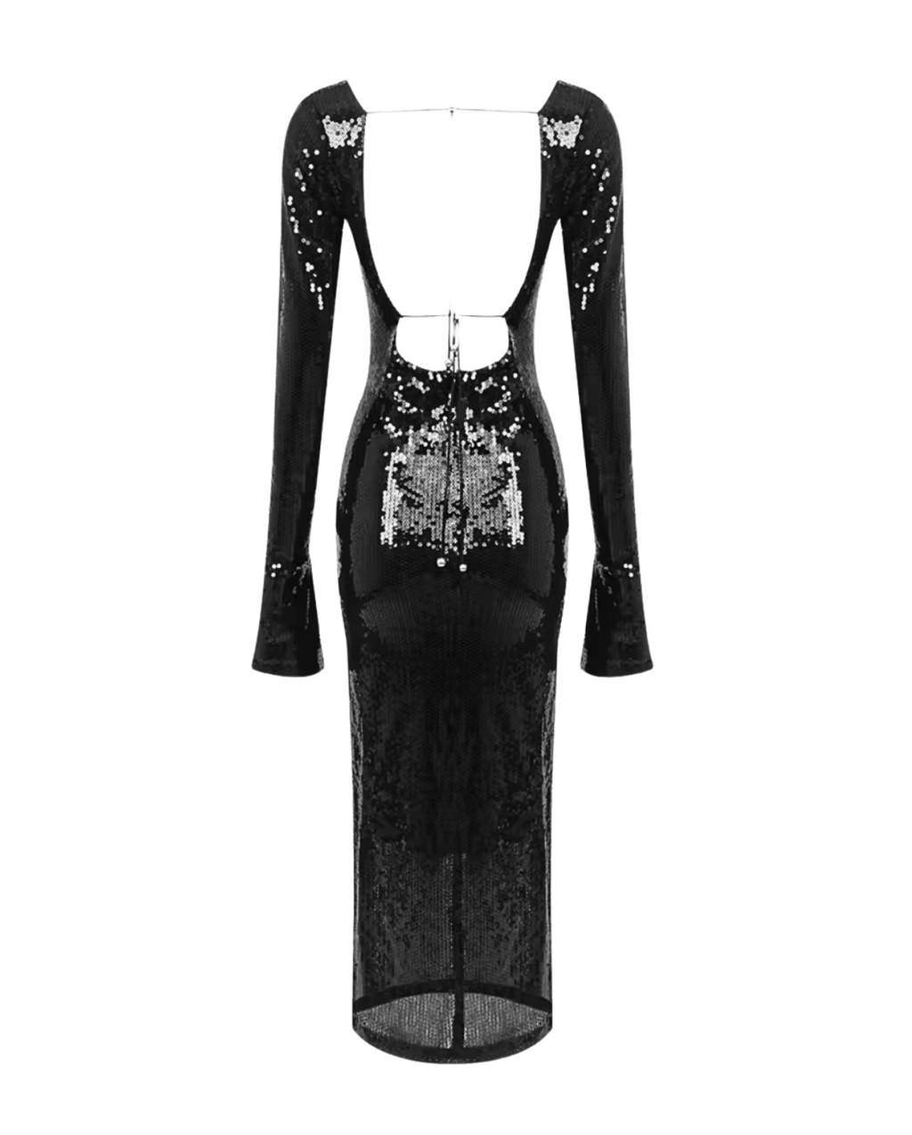 Spark Sequin Midi Dress - Mint