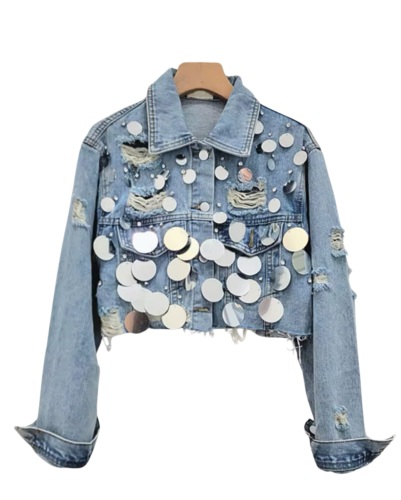 Brilliance Denim Jacket - Light Blue