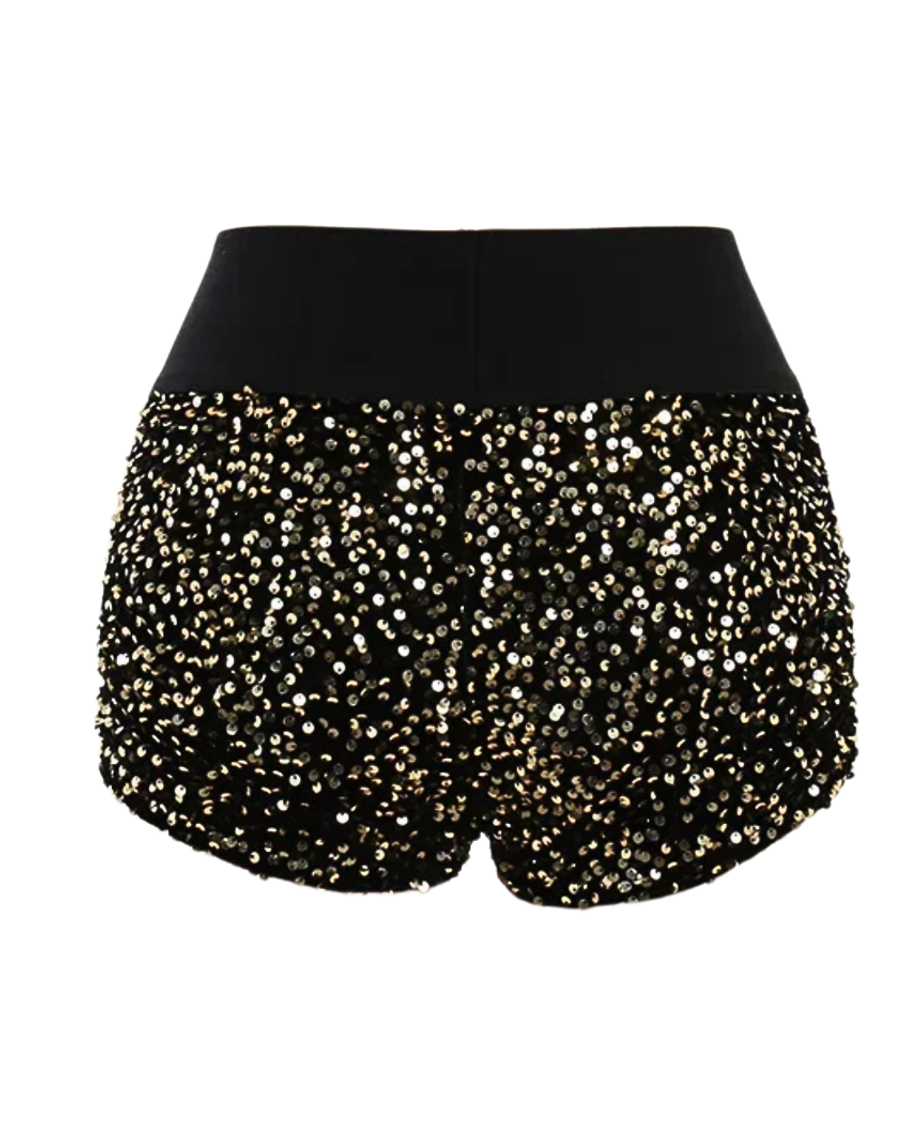 Glitters That Gold Shorts - Black