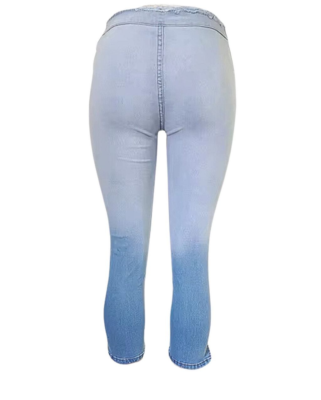 All There Capri Denim Jeans - Light Blue