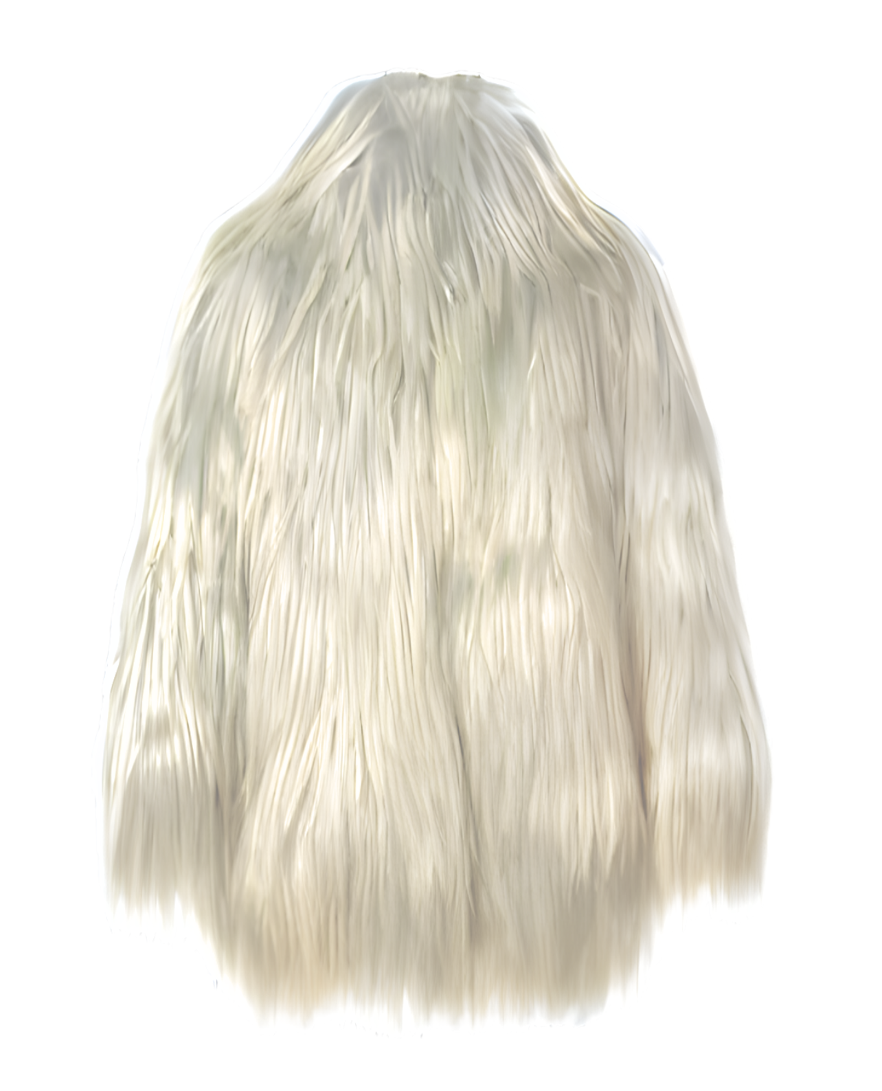 Upper East Side Mohair Coat - Cream