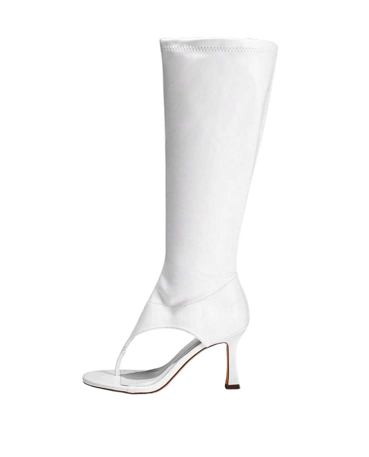 Step Ahead Vegan Leather Boots - White
