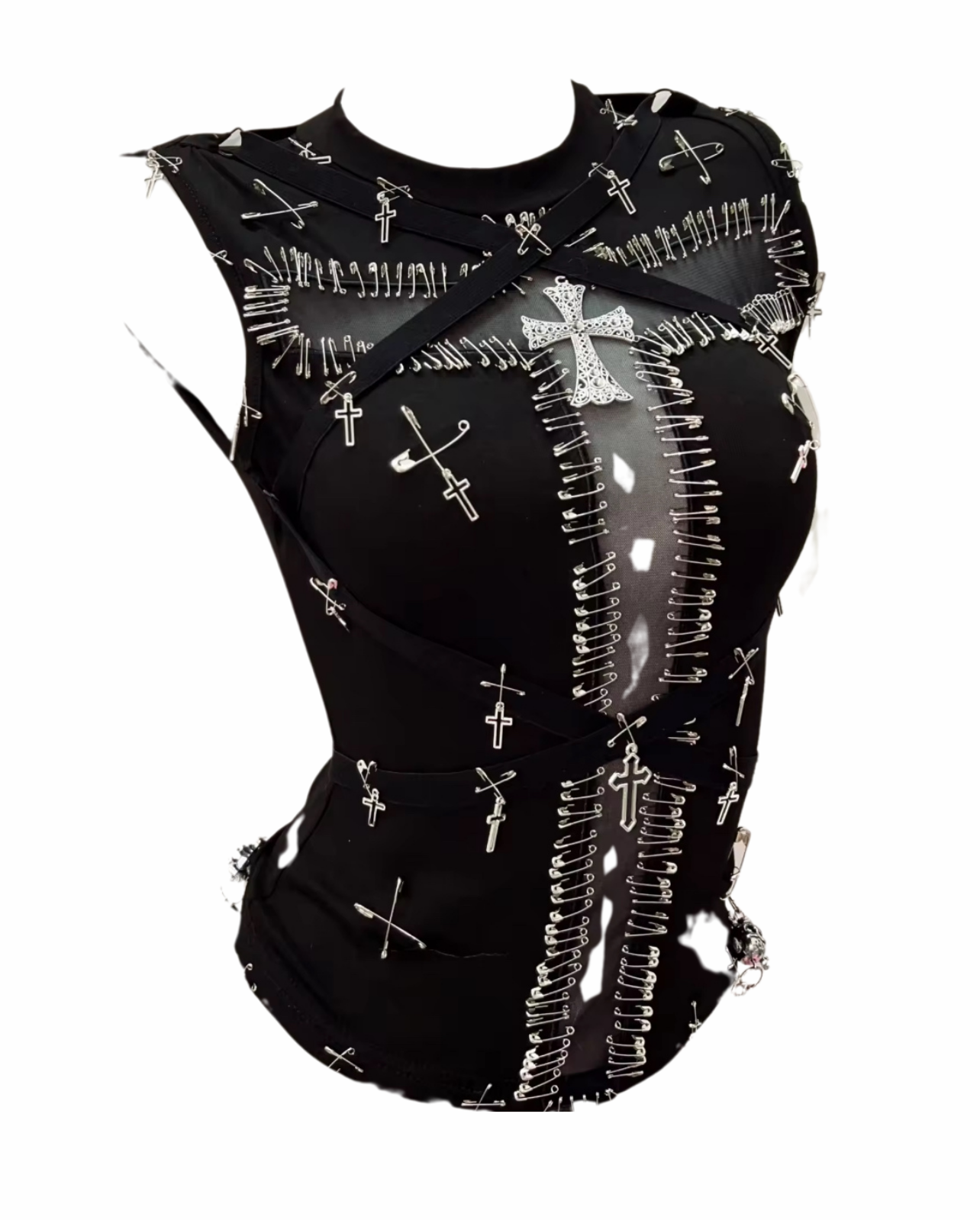 Heathrow Embellished Top - Black