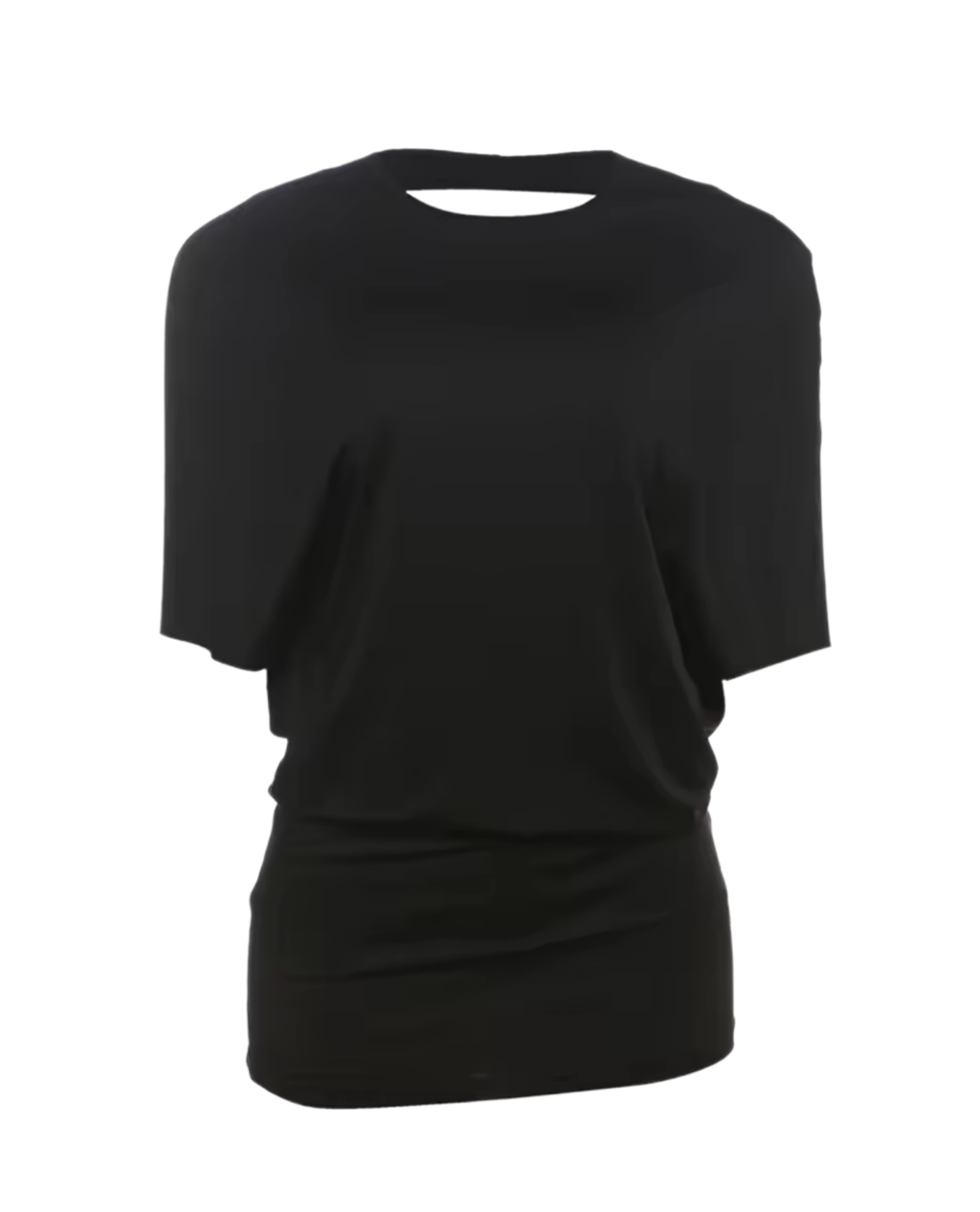 No Looking Back Backless Mini Dress - Black