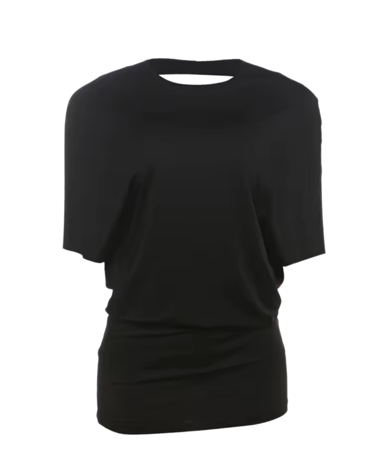 No Looking Back Backless Mini Dress - Black